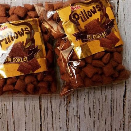 

➸ OISHI PILLOWS ORIGINAL COKLAT REPACK 200GR KILOAN ♚