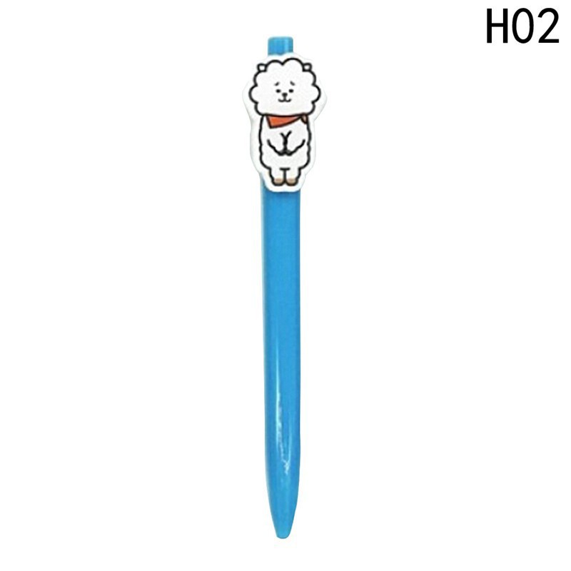 

Dekorasi Yo Yo Store BTS Bangtan boys ball pen with picture BTS ball pen Black BT21 ball pen