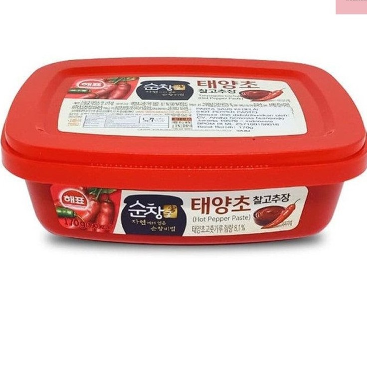 SAJO Gochujang Hot Pepper Paste 170gr / Bumbu Gojujang Korea Gocujang Sauce Cabe Gojuchang