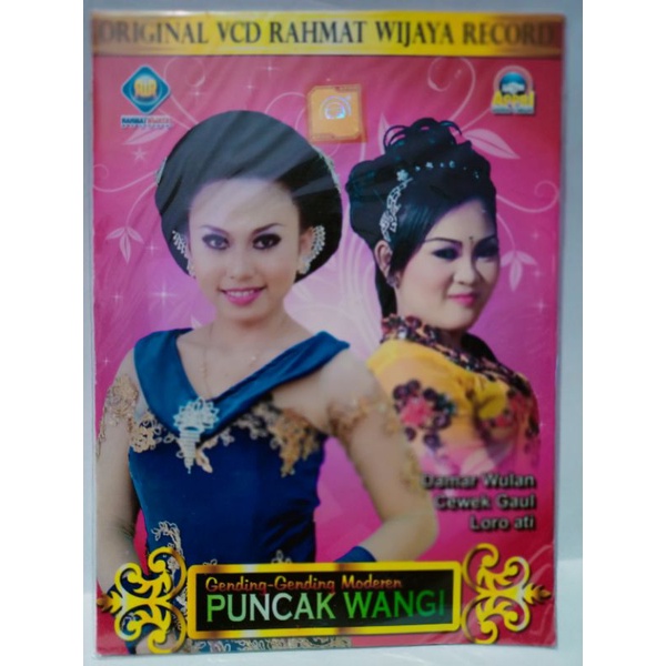 VCD original Gending Gending modern puncak wangi