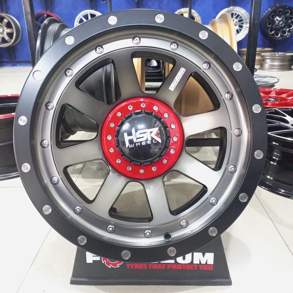 Velg Mobil Offroad R17 HSR PLAMPANG Pnp Triton, Everest, Hilux - Velg Mobil Surabaya