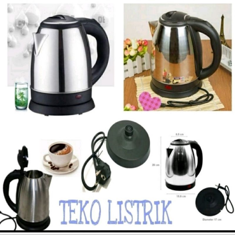 TEKO LISTRIK Pemanas Air/Water Heater stainless steel
