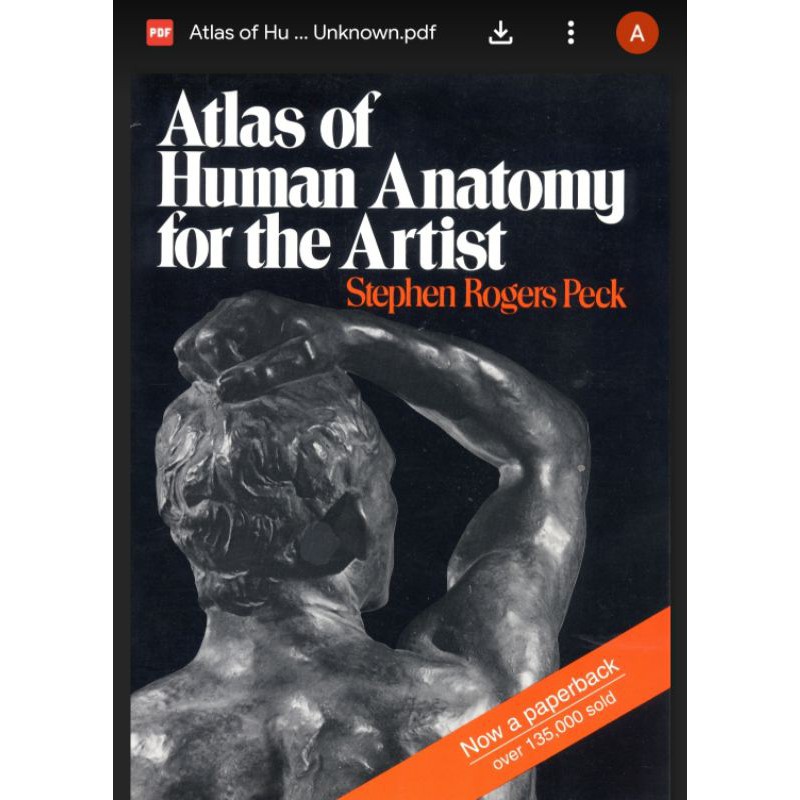 Atlas of Human Anatomy for the Artist
