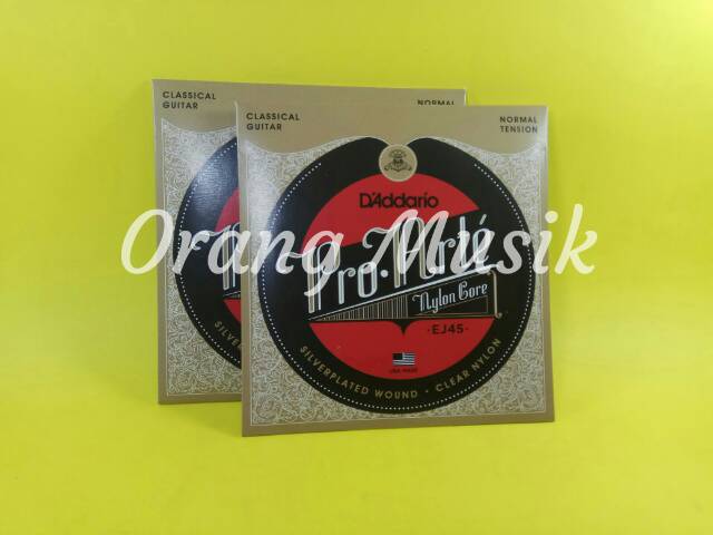 Senar Gitar Nylon Classical Guitar D Addario EJ45