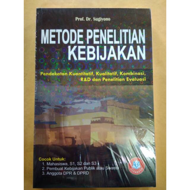 

Metode Penelitian Kebijakan Sugiyono