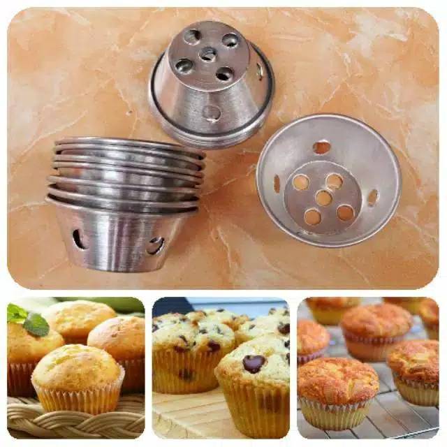 Cetakan Bolu Kukus / Loyang Bolu Kukus / Cetakan Muffin / Loyang Muffin / Cetakan cup cake