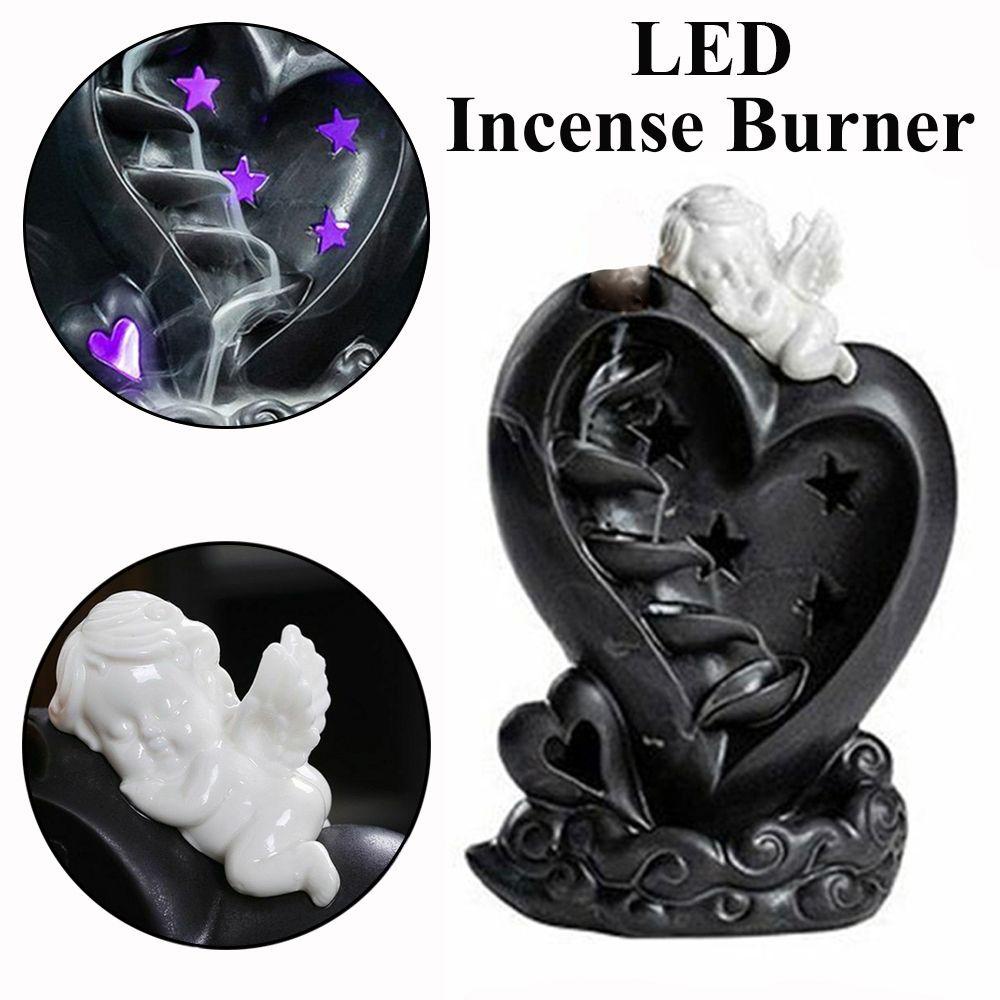 Solighter Incense Burner Kerajinan Tangan Meditasi Keramik Tungku Aromaterapi