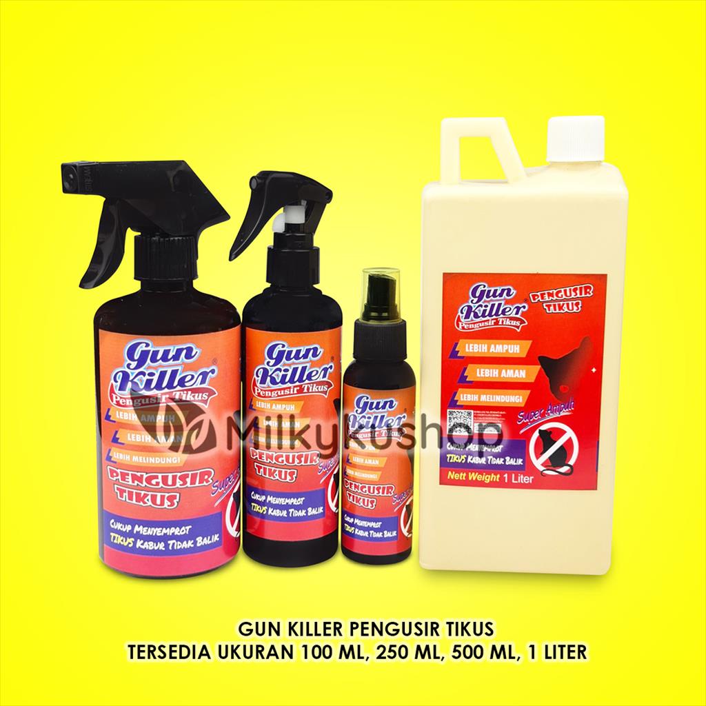 GUN KILLER PENGUSIR TIKUS 500 ML PESTISIDA