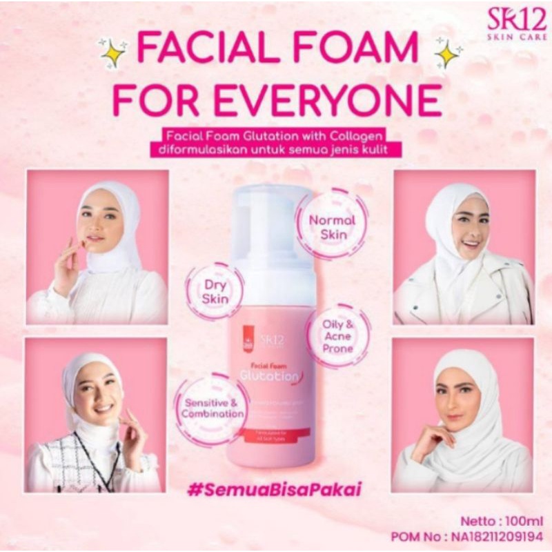 Facial Foam Glutation SR12