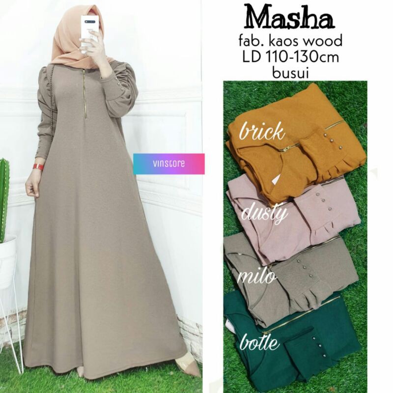MASYA GAMIS KAOS POLOS JUMBO BUSUI kaos wood ld 110-130