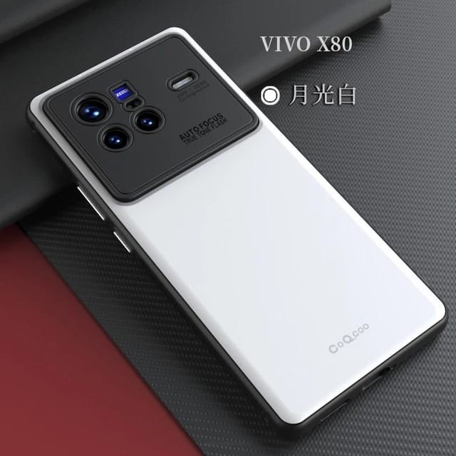 VIVO X80 / X80 PRO 5G SOFT CASE PREMIUM PORCELAIN SKIN FEELING