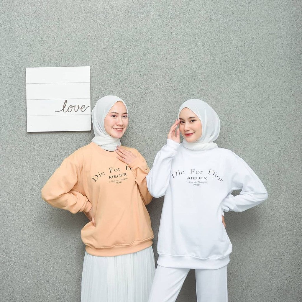 Nara Grosir - D for D Sweater | Fashion Terkini | Sweater Termurah