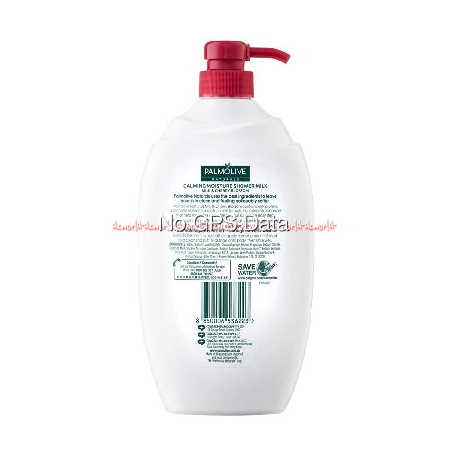 Palmolive Naturals Cherry Blossom Milk Honey Orchid 1L Shower Milk Sabun Mandi