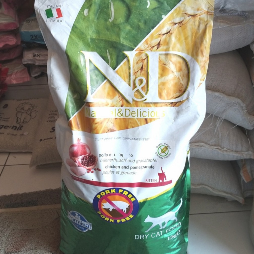 Makanan Kucing N&D Kitten Chicken Pomegranate - Cat Food ND 10kg