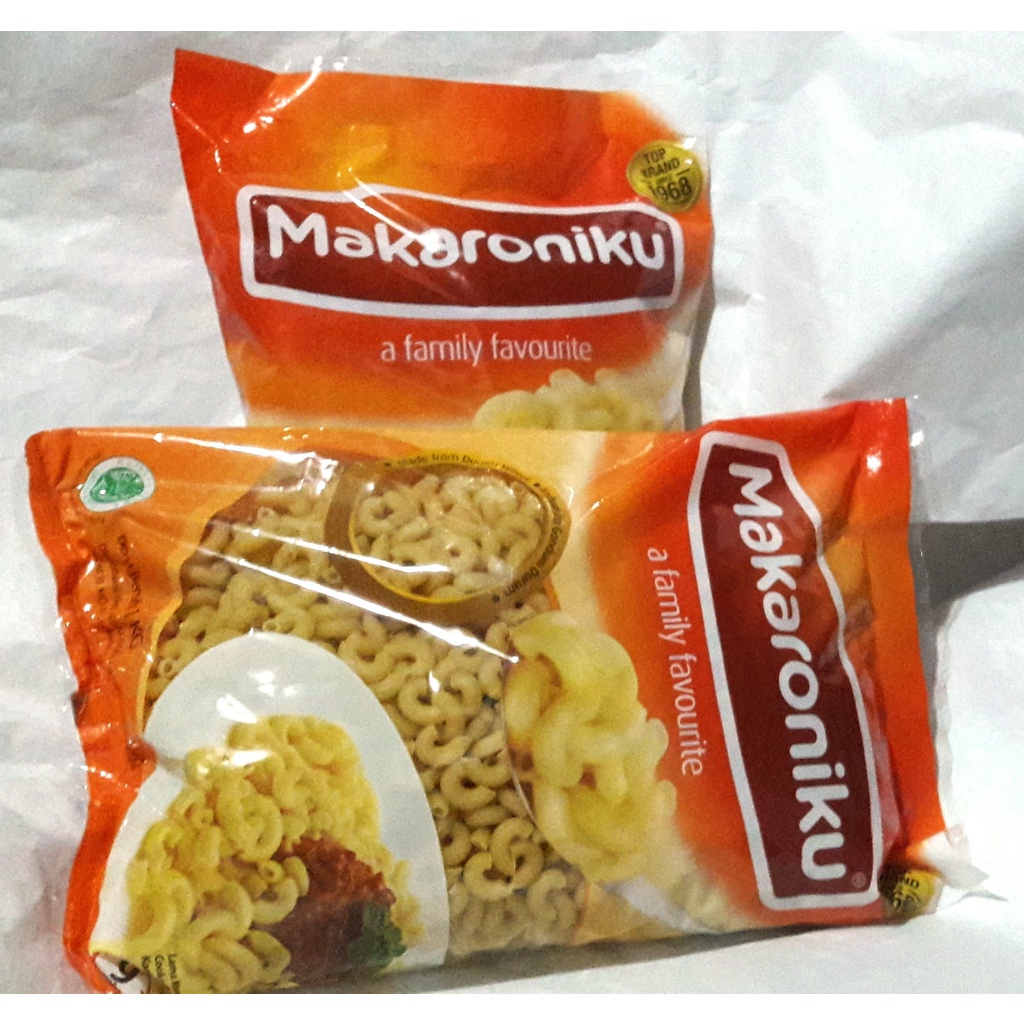 Makaroniku Pipa Elbow 100 gr kemasan plastik