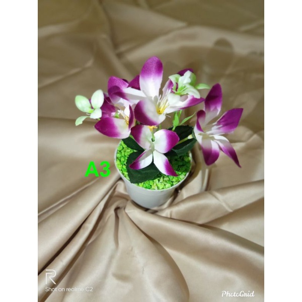 BUNGA PLASTIK BUNGA ARTIFICIAL BUNGA PALSU-A3