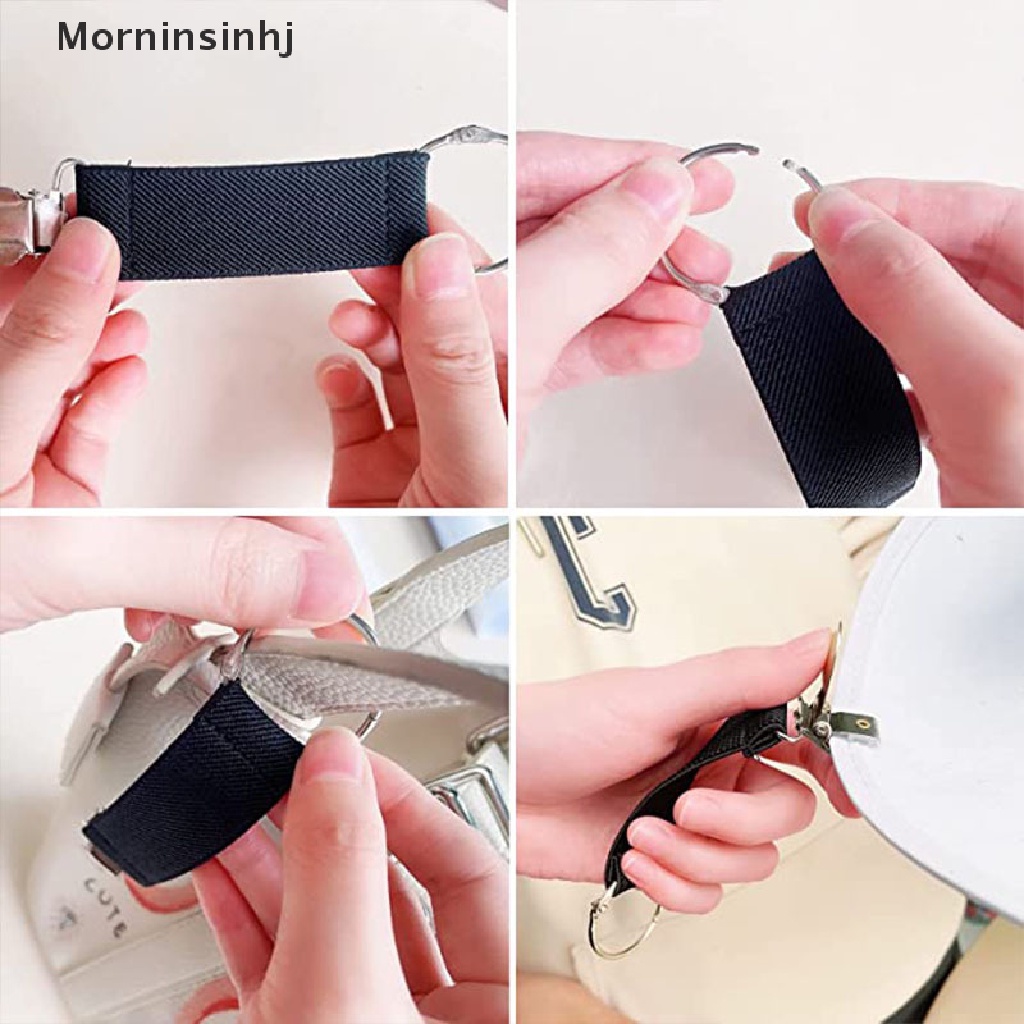 Mornin Klip Holder Topi / Tas Elastis Portable Multifungsi Untuk Travel