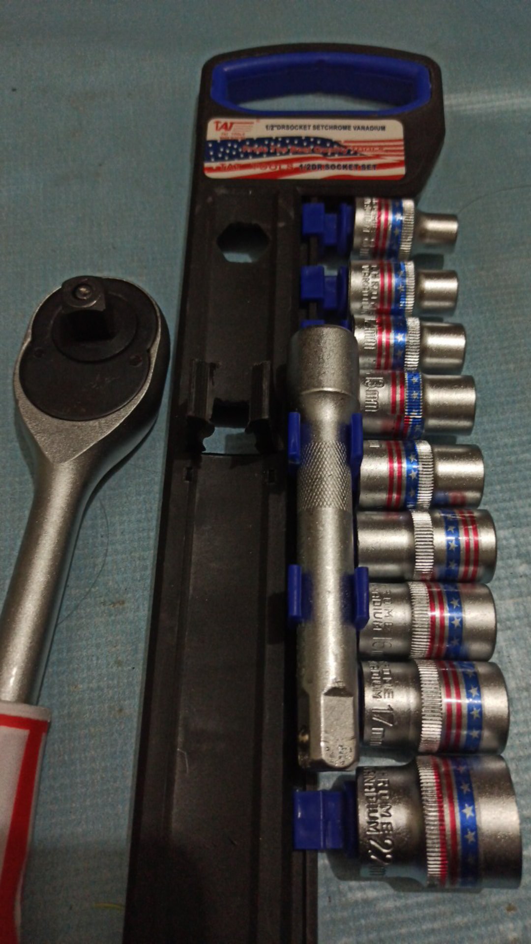 Kunci Sok Set 12 Pcs / Kunci Shok Tat Tools Inch