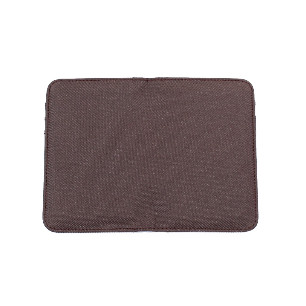 Dompet Kartu Pria Wanita card holder model slim slot vertical coklat EMDK50