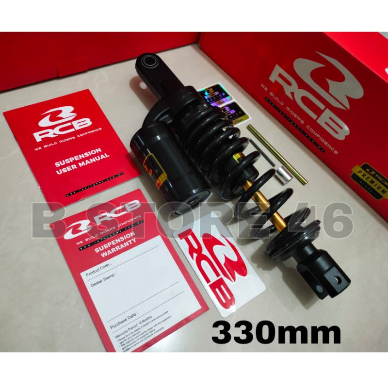 shock rcb mb2 black series premium vario 125 150 beat new 2020 genio