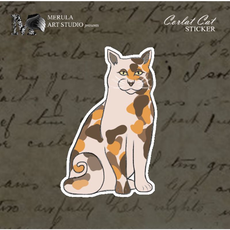 

Corlat Cat Sticker Stiker Kucing Corlat Sticker Planner Sticker Tumblr Sticker Waterproof