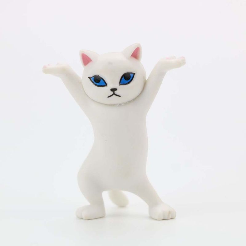 Mary 5pcs Carrying Coffin Cat Action Figures Interesting Cat Dolls Creative Ornaments