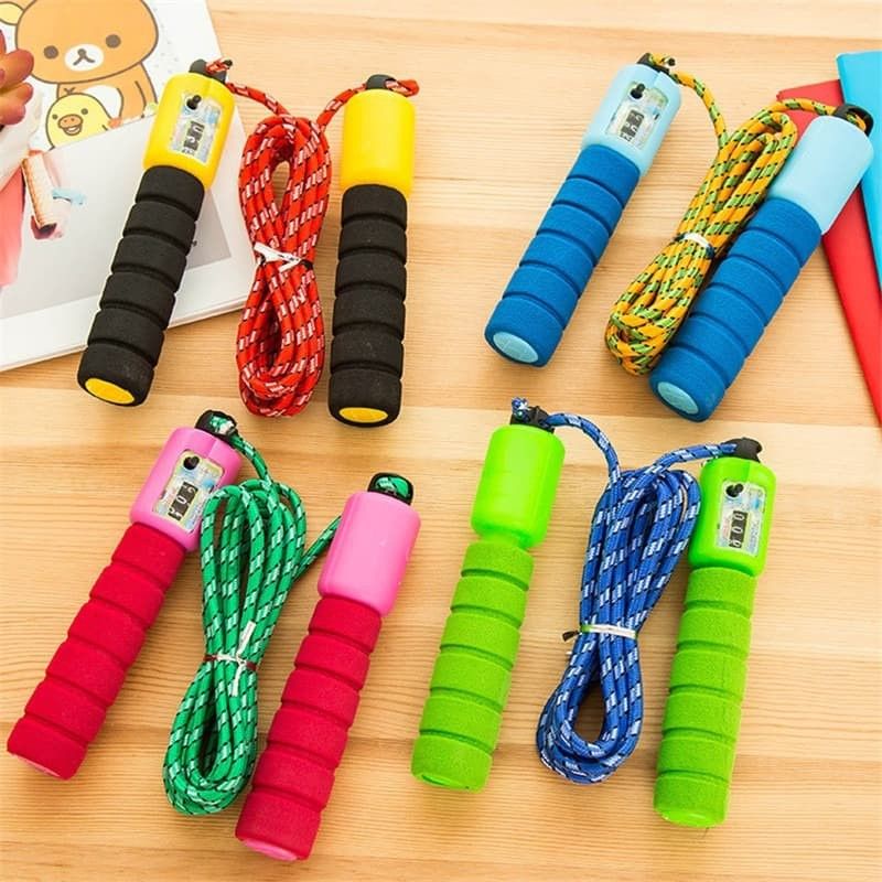 PVC Skipping Lompat Tali / Loncat Tali Digital Jump Rope Lompat Tali