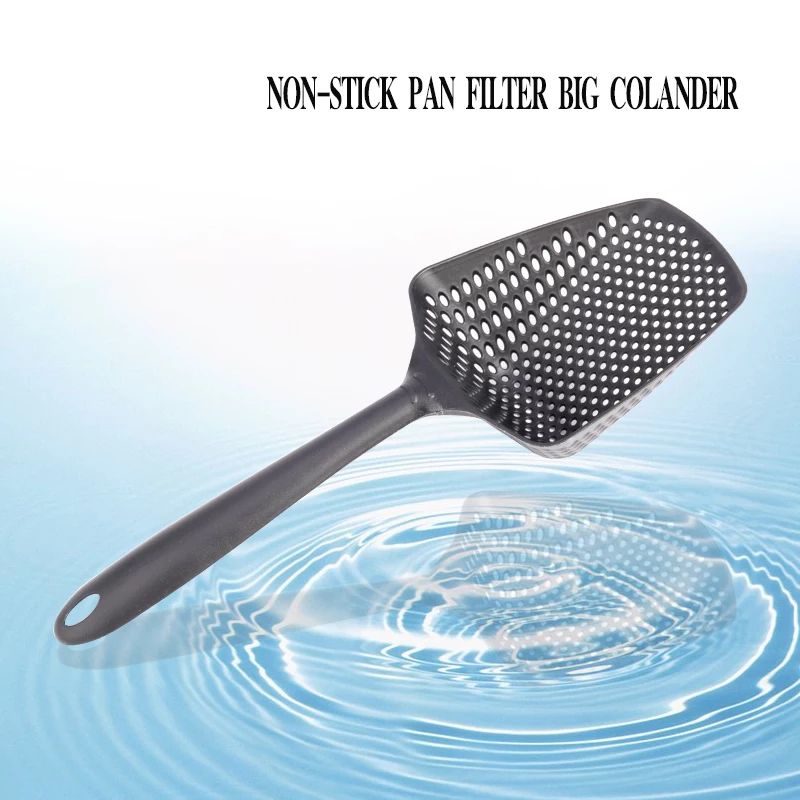 Spatula Saringan Tirisan Sutil Sodet Masakan Silikon Tahan Panas Alat Masak Goreng Fry Food Mesh Strainer