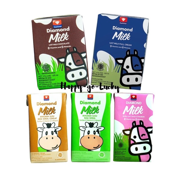 

Susu Diamond Mini UHT 125 ml 1 Carton 40 pcs