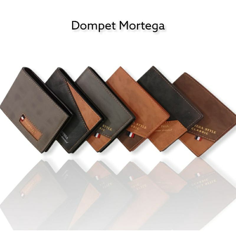 Dompet Mortega Original | Dompet pria Mortega | Dompet Lipat Model - M-1033