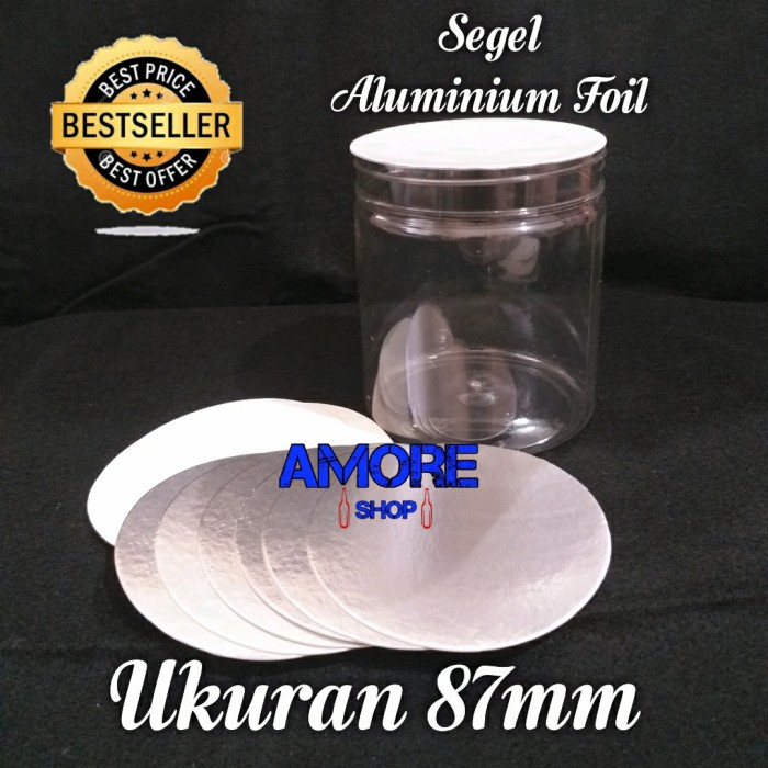 Jual Segel Alumunium Foil Mm Inductions Seal Aluminium Foil Toples Pet Shopee Indonesia