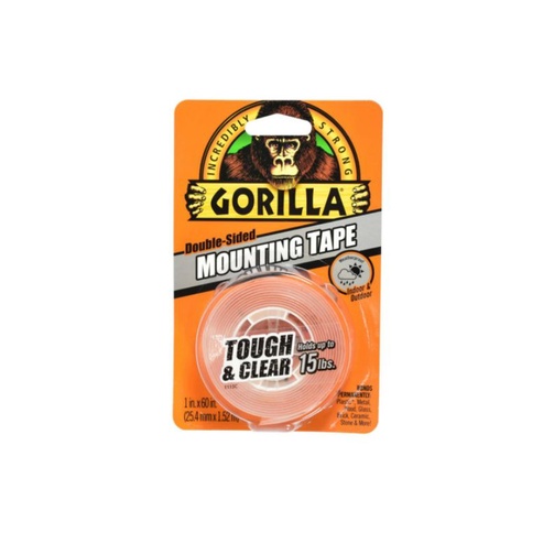 

Gorilla Double Tape Tough Clear 2 5 Cm