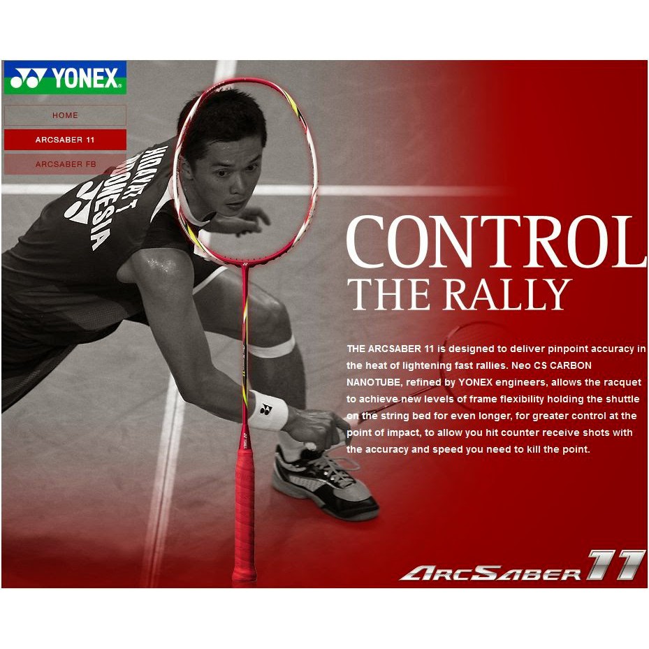 Raket Bulutangkis Terbaru Raket Badminton YONEX MURAH ARCSABER 11 RED CHINA KUALITAS IMPORT