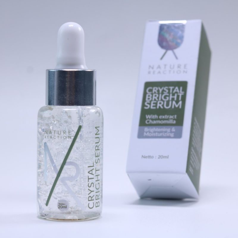 Serum NR Nature // Reaction Crystal Bright Serum 20ml Original 100%