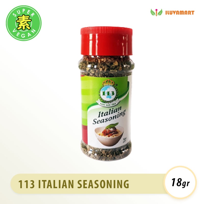 

Italian Seasoning/ Bumbu Italia Merk 113 Botol plastik