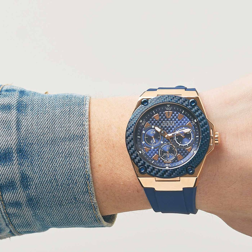 Jam Tangan Pria Guess W1049G2  Original