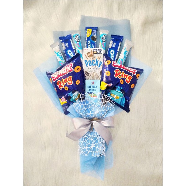 

BUKET SNACK By Request | Buket Snack Birthday Gift | Hampers Ulang Tahun | Hampers Birthday