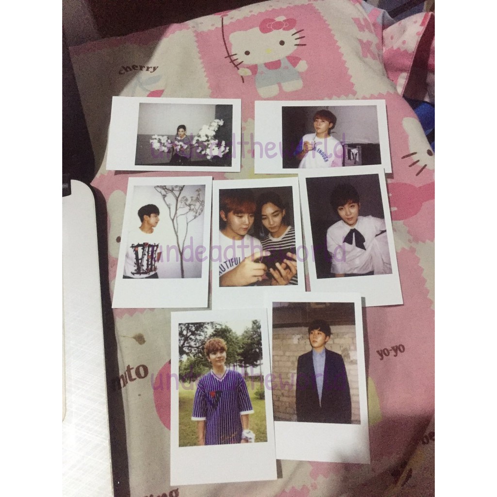 PHOTOCARD SEVENTEEN SET B 2016 CONCERT