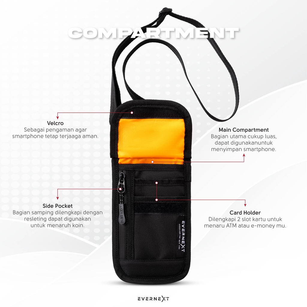 Tas Selempang Slempang Slingbag Sling Bag Tangan Kondangan Jinjing Pegang Waterproof Pria Cowok Anti Air Clutch Pouch Bag Pria Waterproof