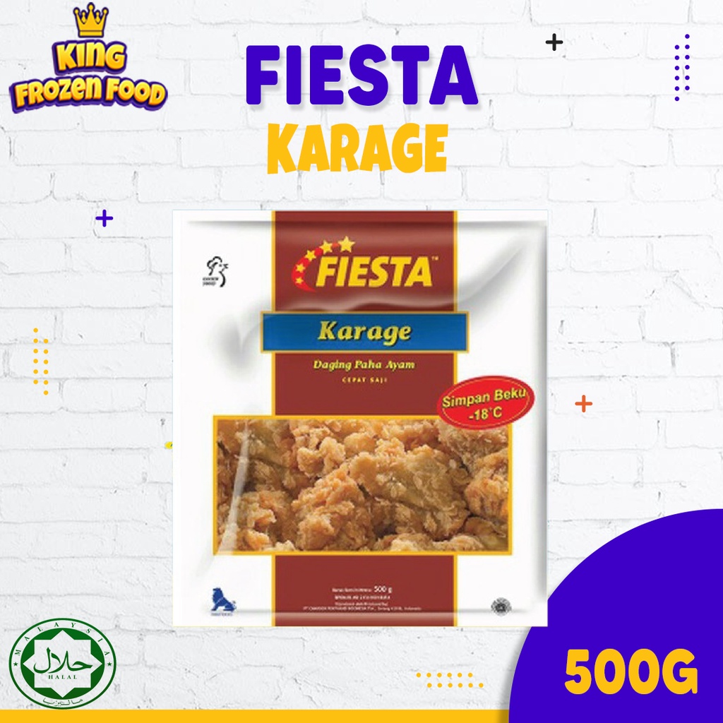 Fiesta Karage Daging Paha Ayam 500g/250g