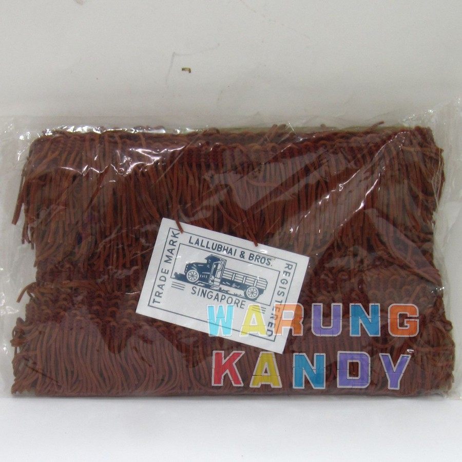 Renda Rumbai / Omyok Coklat