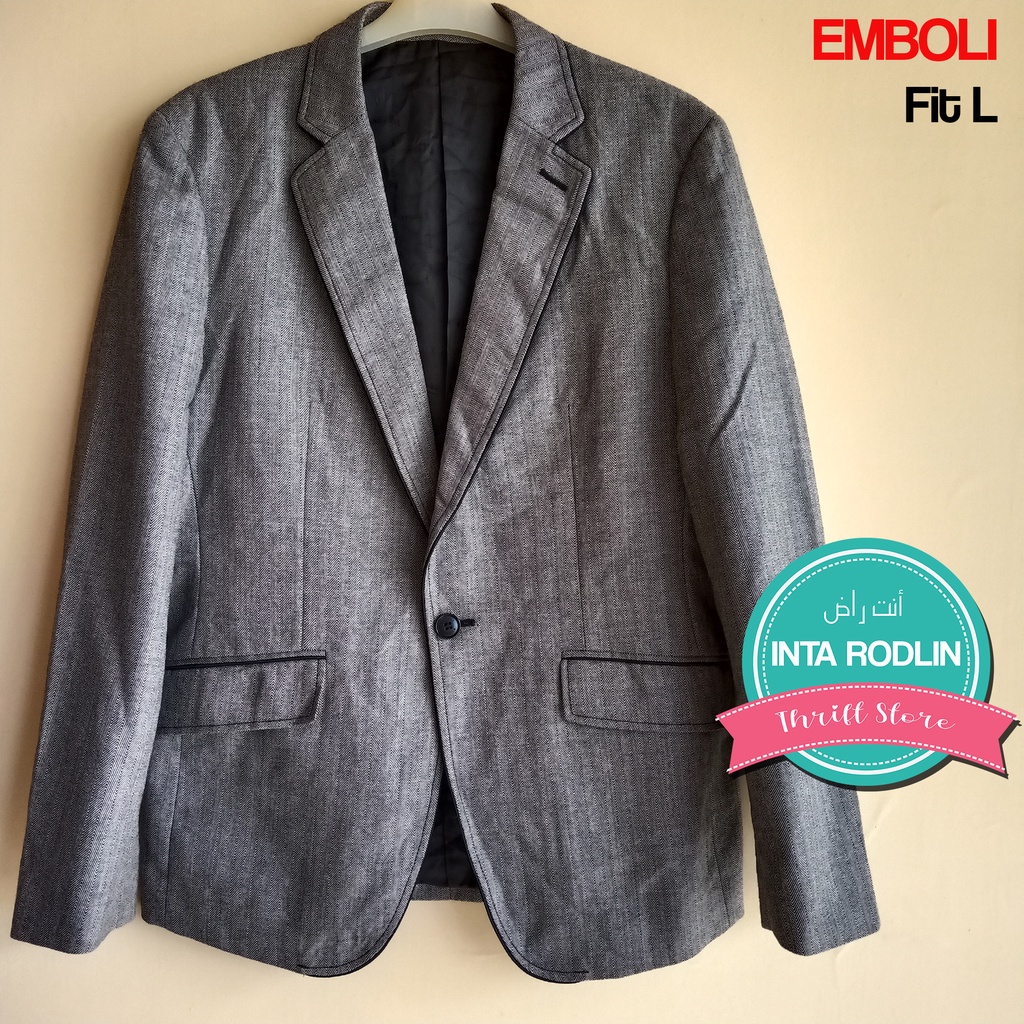 Jas Pria Preloved / PL / Bekas / Second / Seken / Pakaian Cowok / Baju Laki-laki / Blazer merek