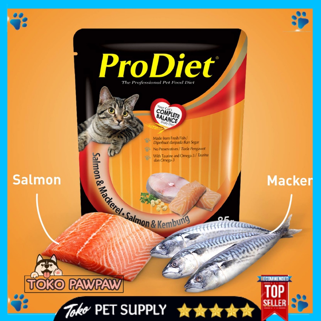 ProDiet Wet Food Pakan Kucing Dewasa Anak Kucing Wet Kitten Food Cat food Makanan Basah Kucing