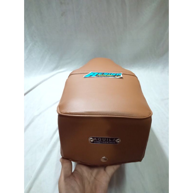 jok Vespa Aquila  coklat panjang Vbb Super Sprint Ps kualitas bagus meski di injak ga akan lembek terjamin