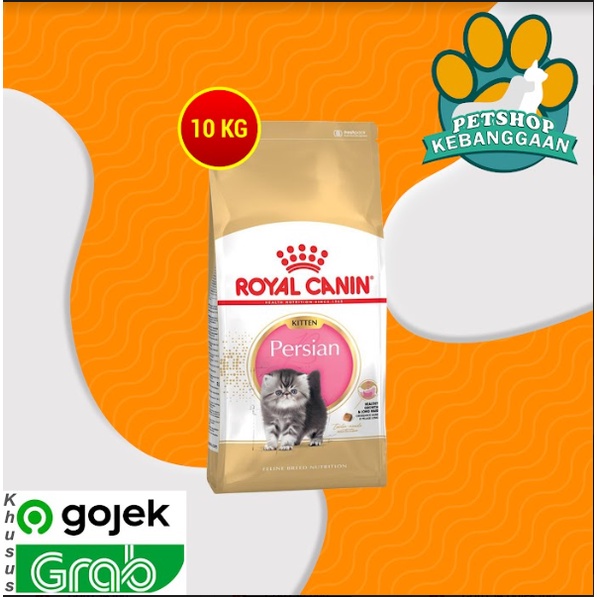 [GOSEND] Makanan Kucing Royal Canin Kitten Persian 10 Kg Cat Food