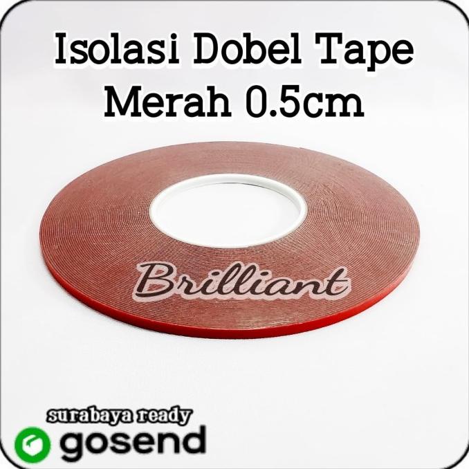 

COD Isolasi VY VHB 0.5cm x 25meter - DObel Tape Bolak Balik ORI