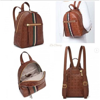 Tas Ransel Fossil Claire Backpack Brandy Brown Kode 