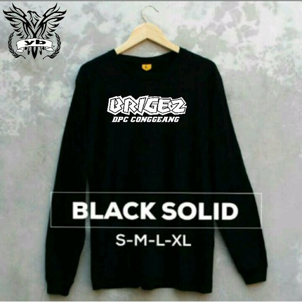 baju kaos Tsthirt brigez Dpc conggean  lengan panjang simple keren