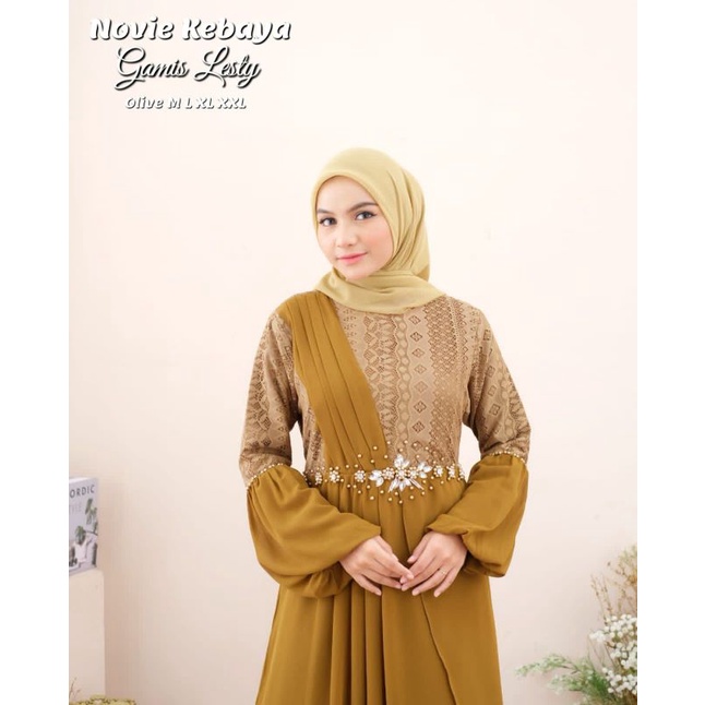 BEST SELLER//KEBAYA MODERN//GAMIS LESTY//By Novie Kebaya