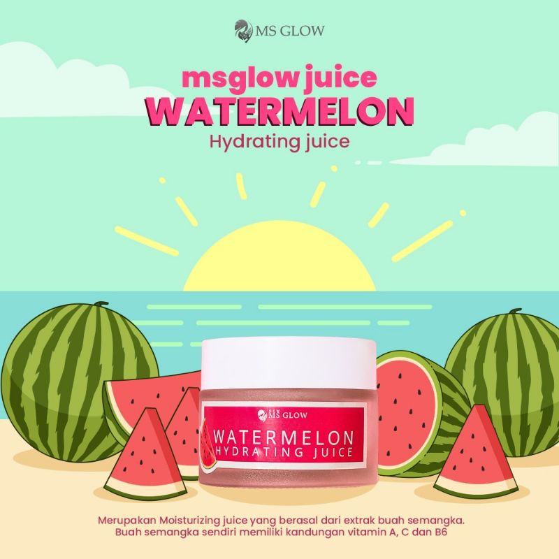 watermelon moisturizer ms glow